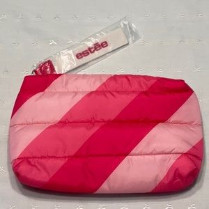 Estée Lauder Puffy Pink Cosmetic Bag NWOT